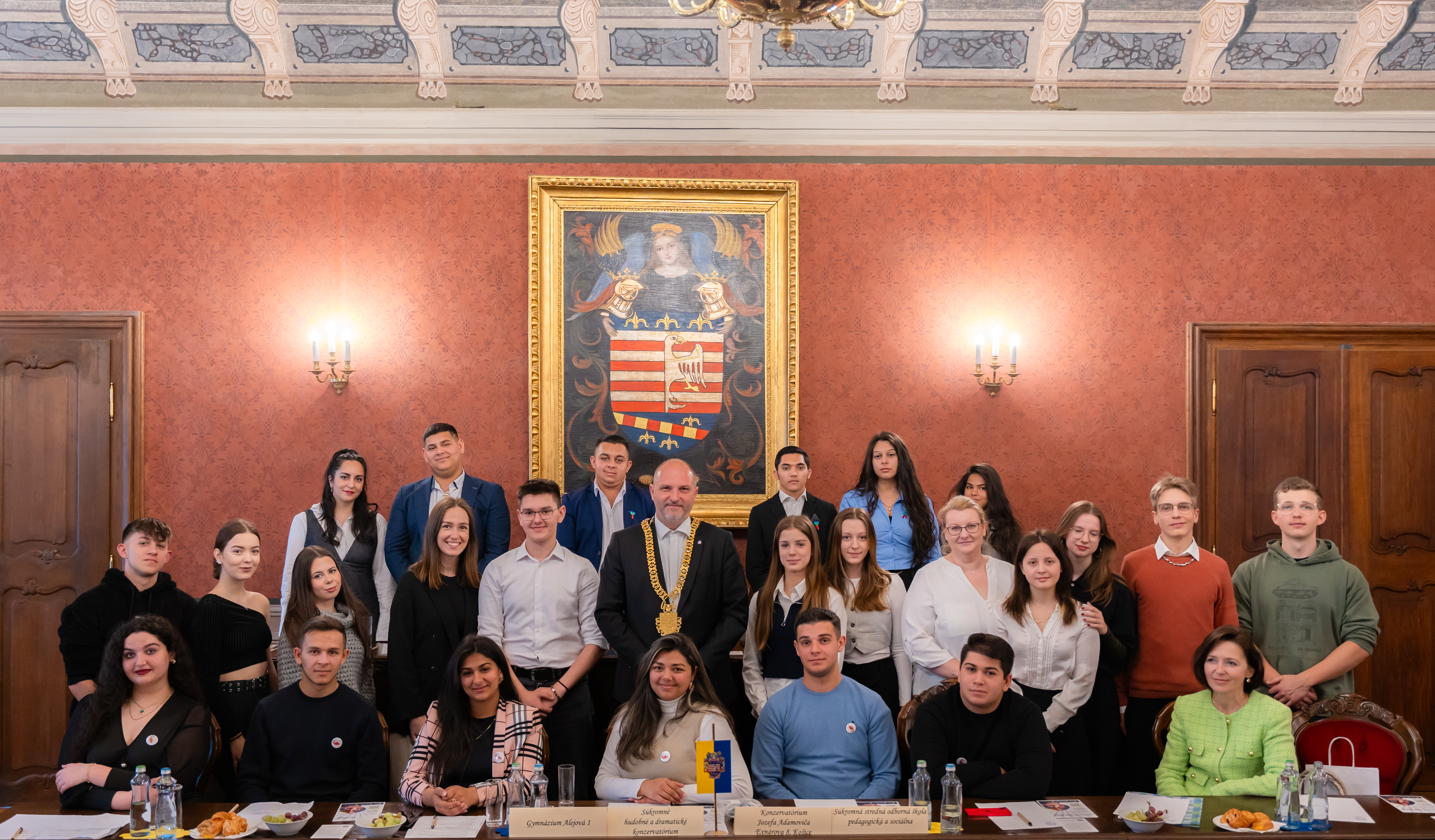 Prijatie studentov v Historickej radnici-22